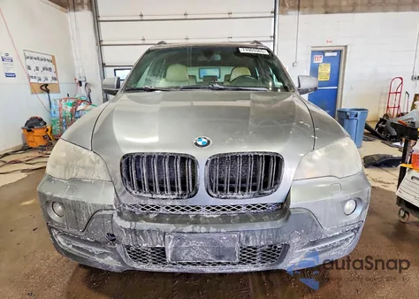2008 BMW X5 4.8I from USA, damaged, VIN 5UXFE83528L167924